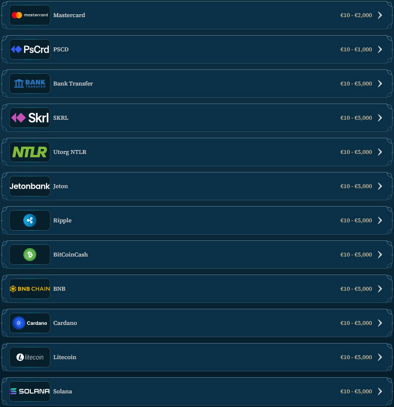 BetAlice-Casino-Payments