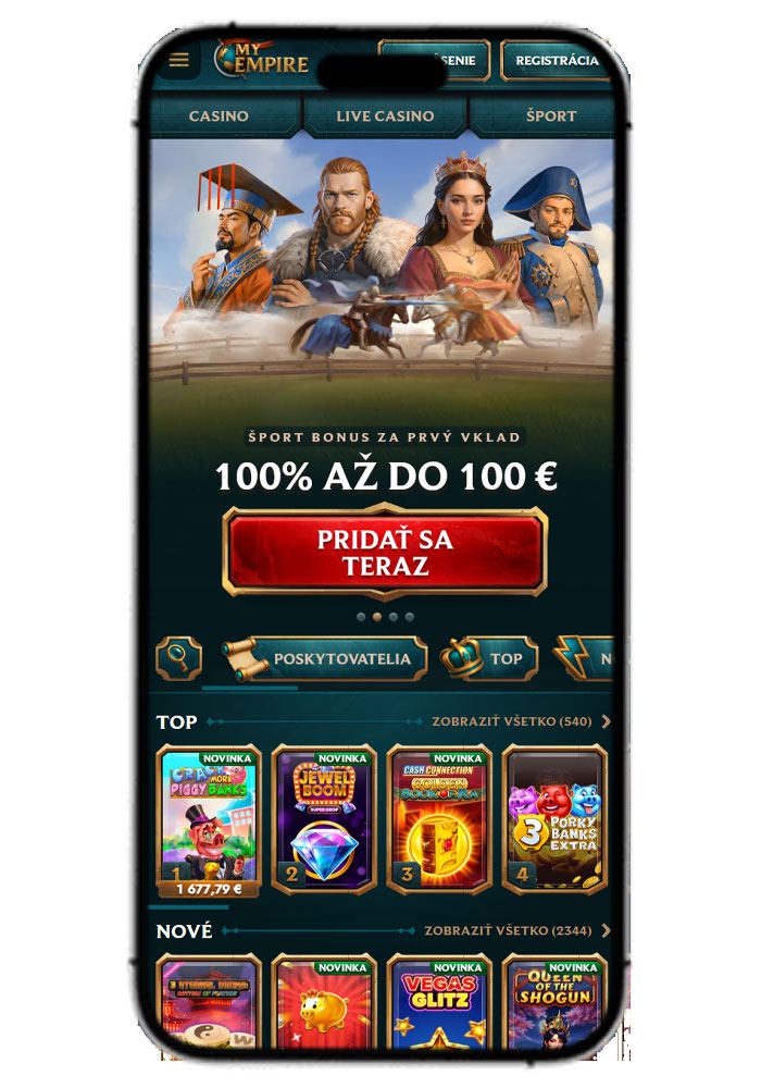 MyEmpire Casino Mobile App