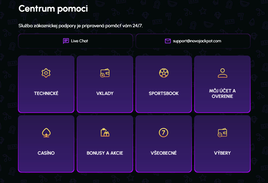 NovaJackpot-Casino-Customer-Service