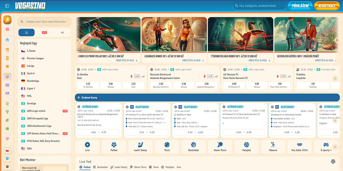 Vegasino Casino Sports Betting