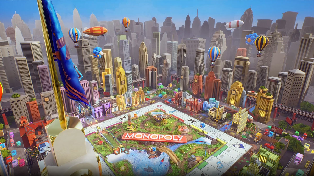 Doska Monopoly v Monopoly Live