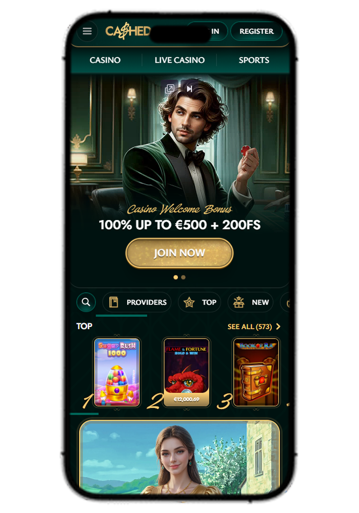 Cashed Casino Mobile