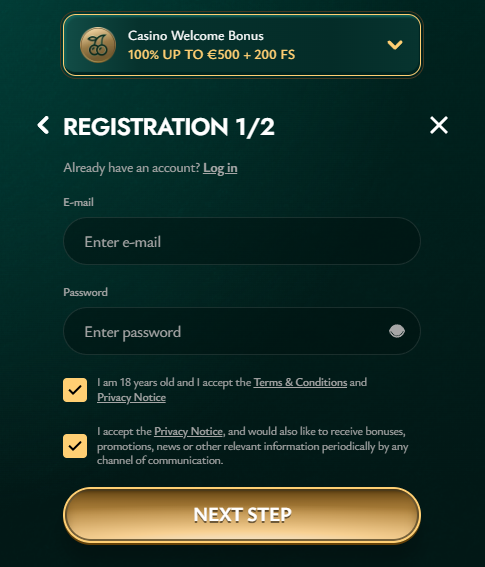 Cashed Casino Register