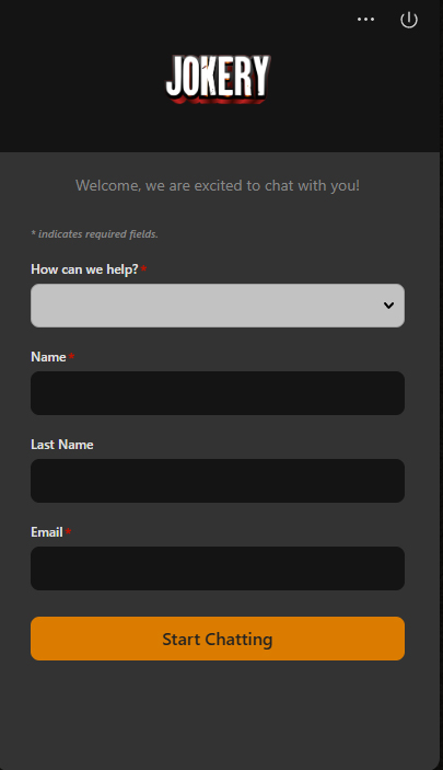 Jokery Casino Help Centre