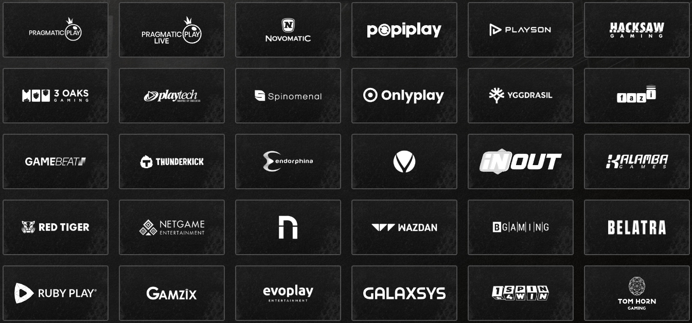 Jokery Casino Providers