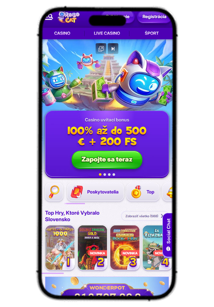 Robocat Casino Mobile