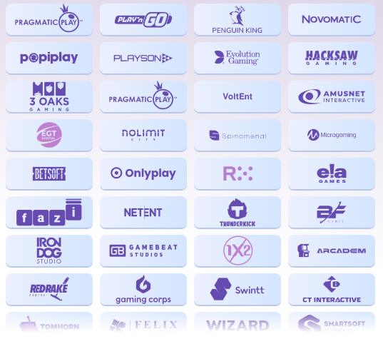 SlotsPalace Casino Providers