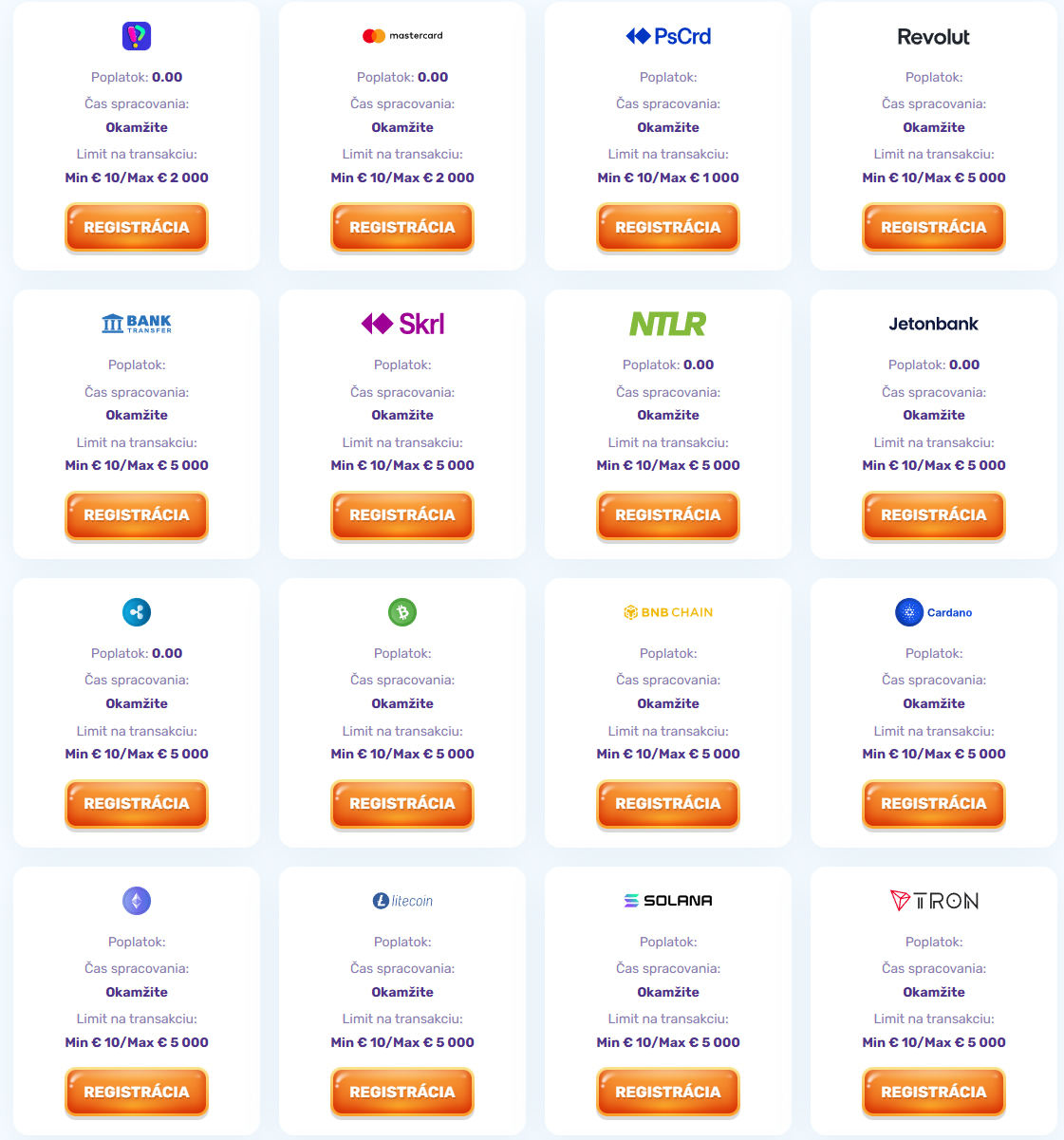 SlotsPalace Casino payments