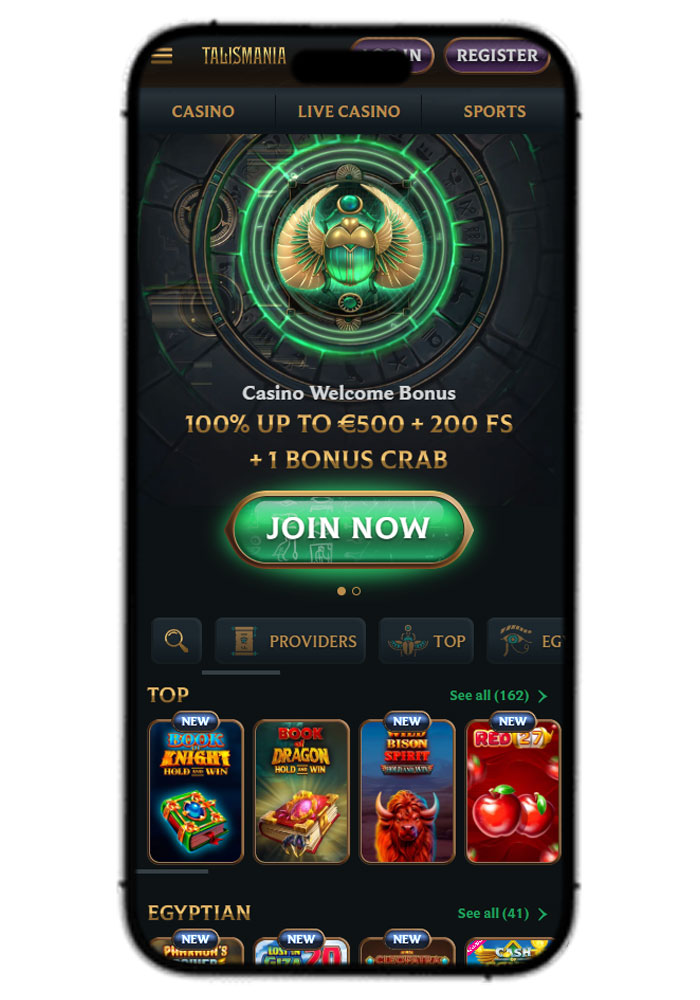 Talismania Casino Mobile