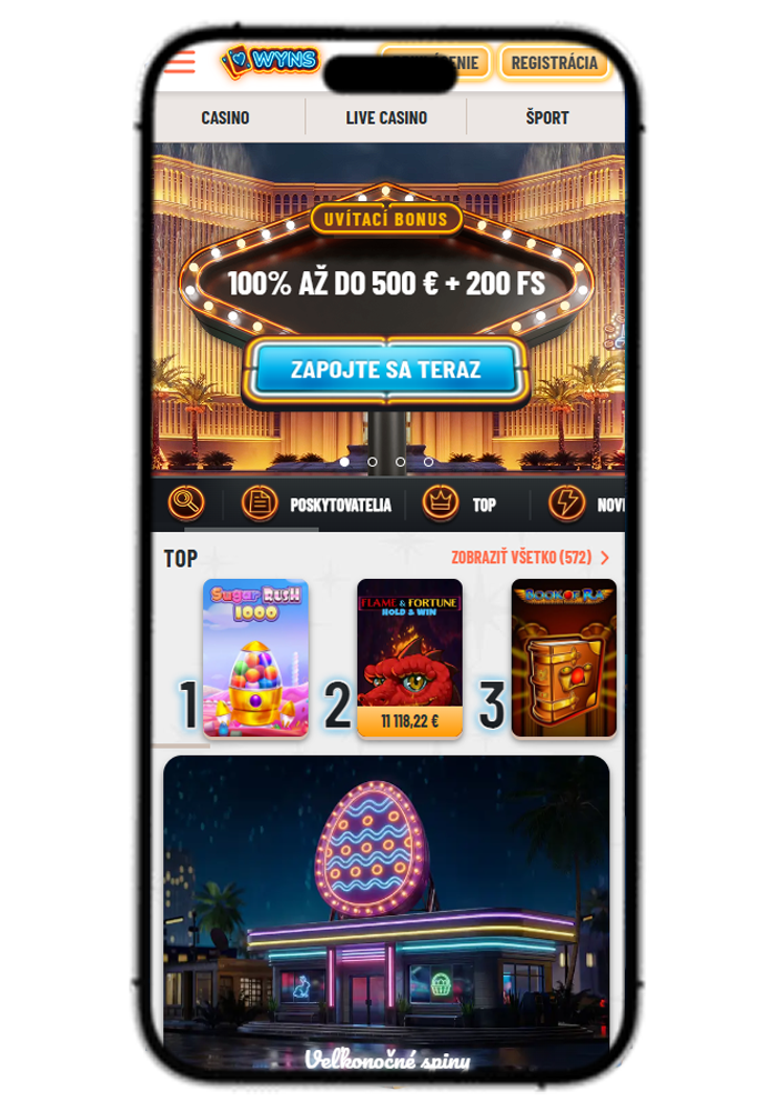 Wyns Casino Mobile