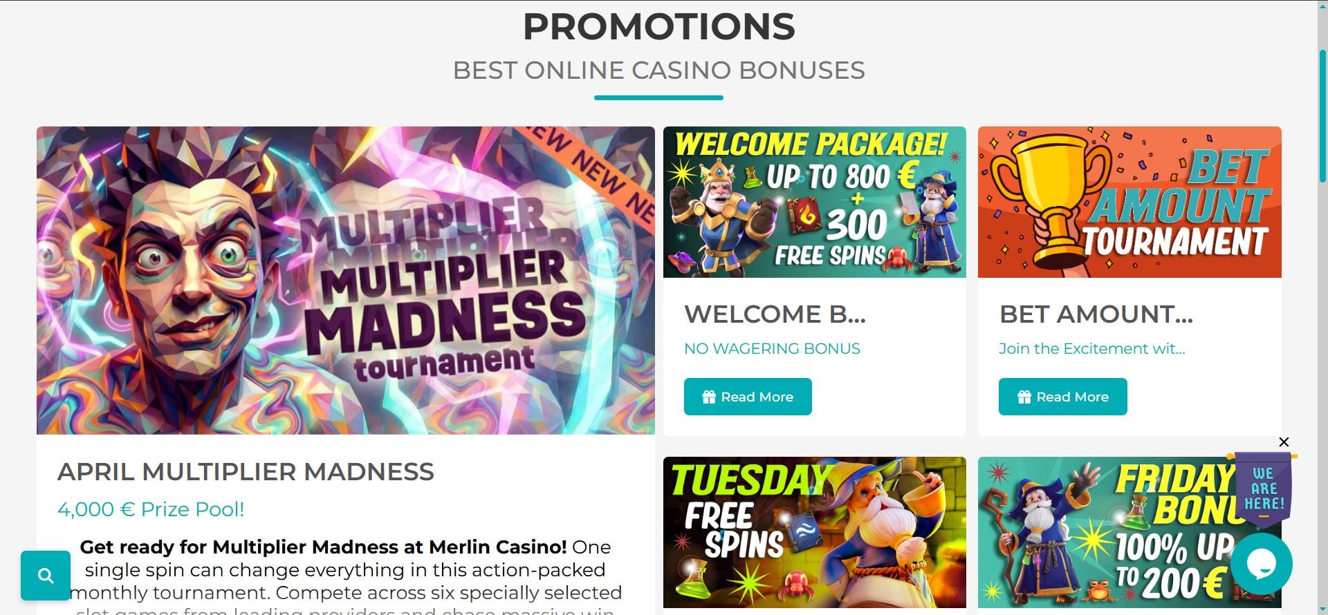 merlin casino promotions