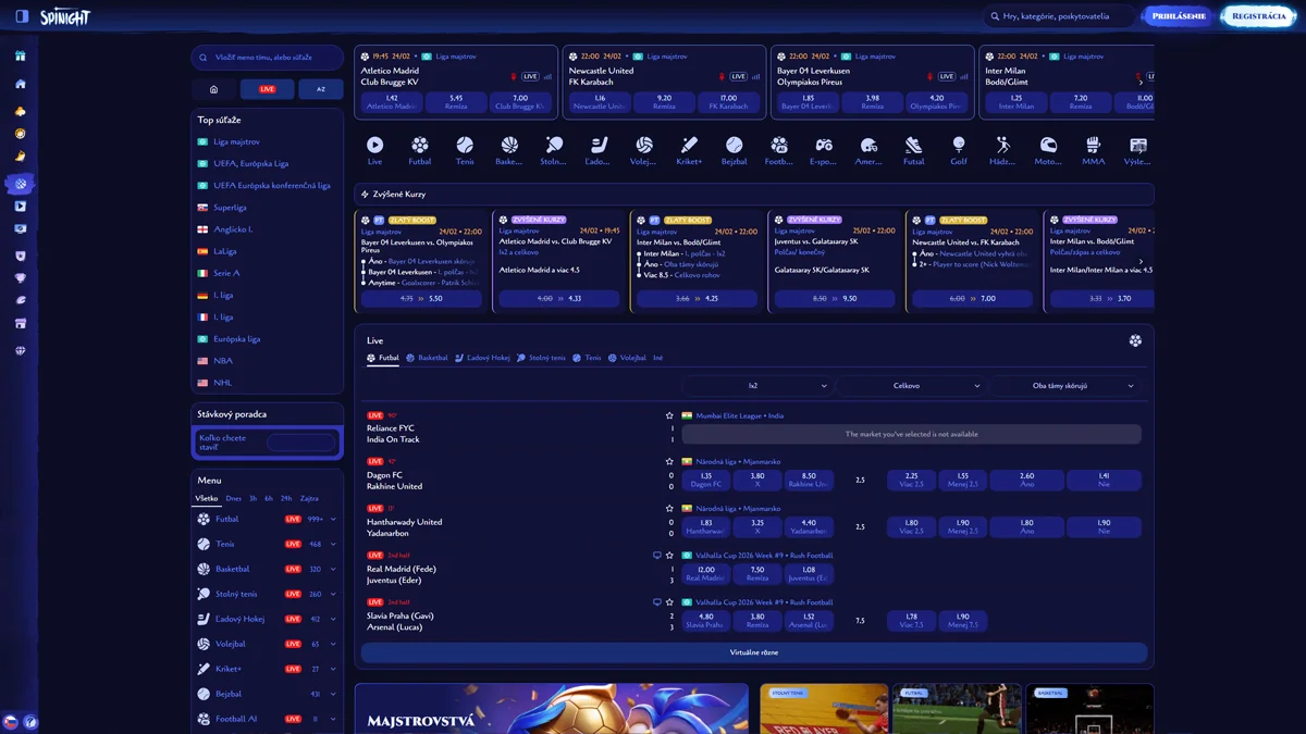 Spinight Casino Sports Bet