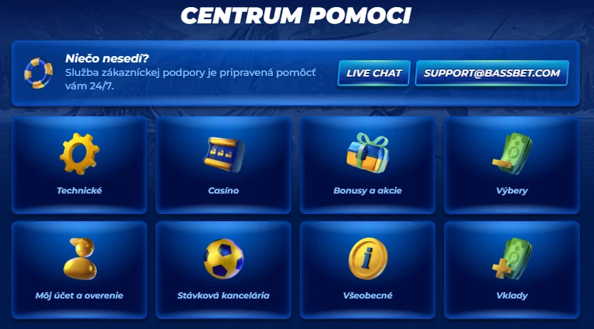 BassBet Casino Help-Centre