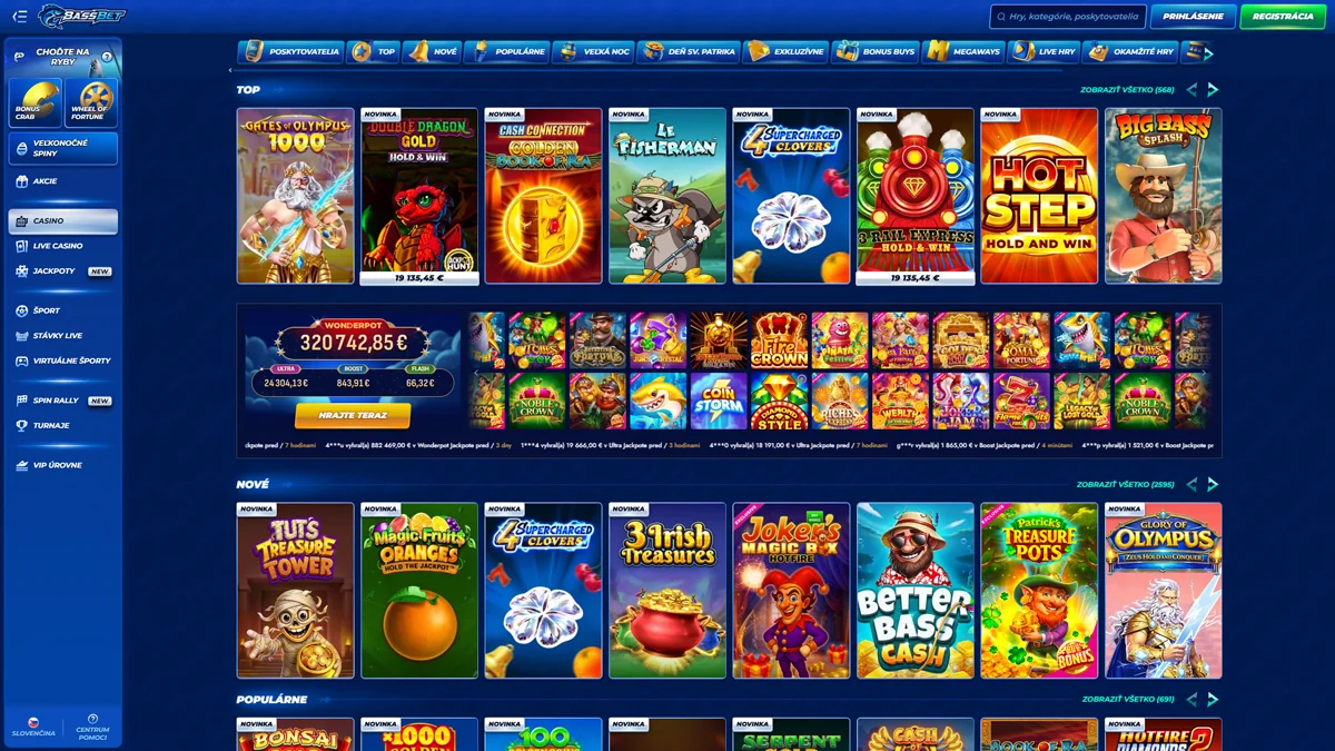 BassBet Casino Slots